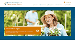 Desktop Screenshot of orthogroupspringfield.com